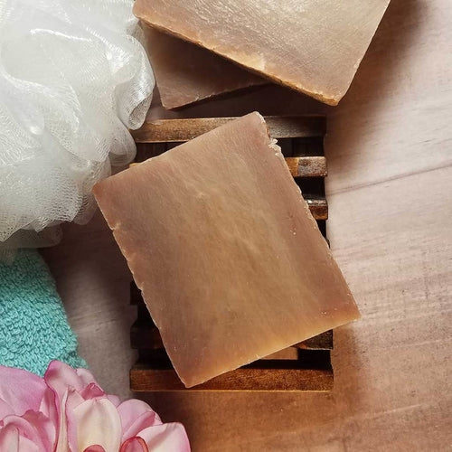 All Natural Coconut & Shea Butter Handmade Soap | Vegan | 4oz | Made in USA