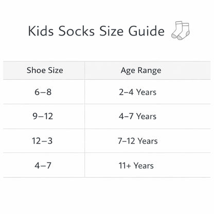 Sock Stack 6 Pairs Kids Cotton Rich School Socks Ankle Breathable Durable Uniform Unisex
